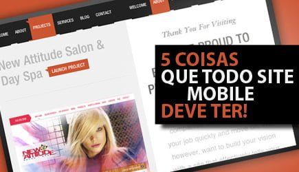 Capa do artigo: 5 coisas que o layout mobile deve ter