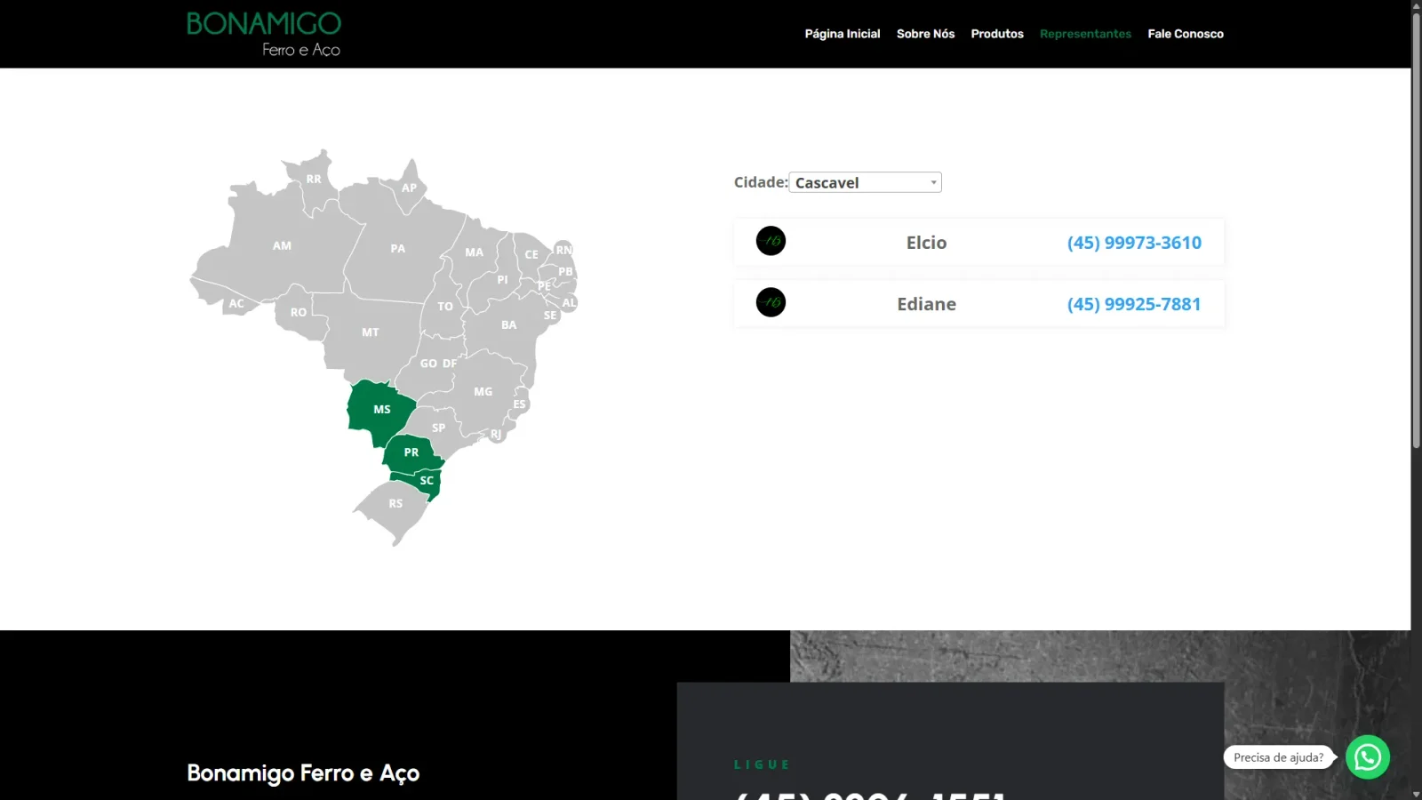 Foto do projeto Bonamigo Ferro e Aço