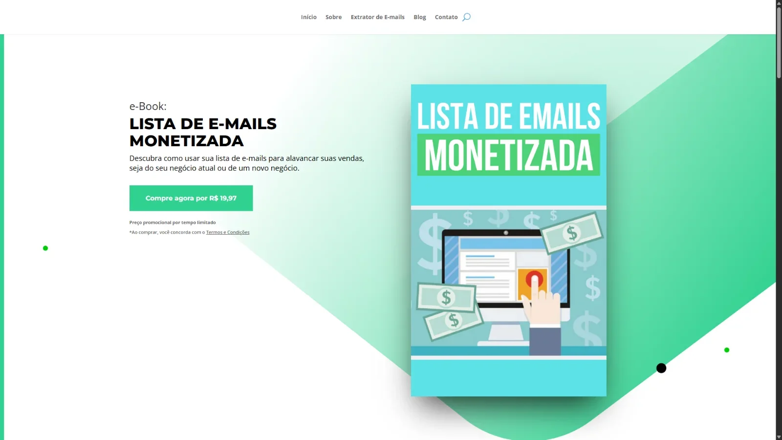 Foto do projeto Extrator de Emails Finalizart
