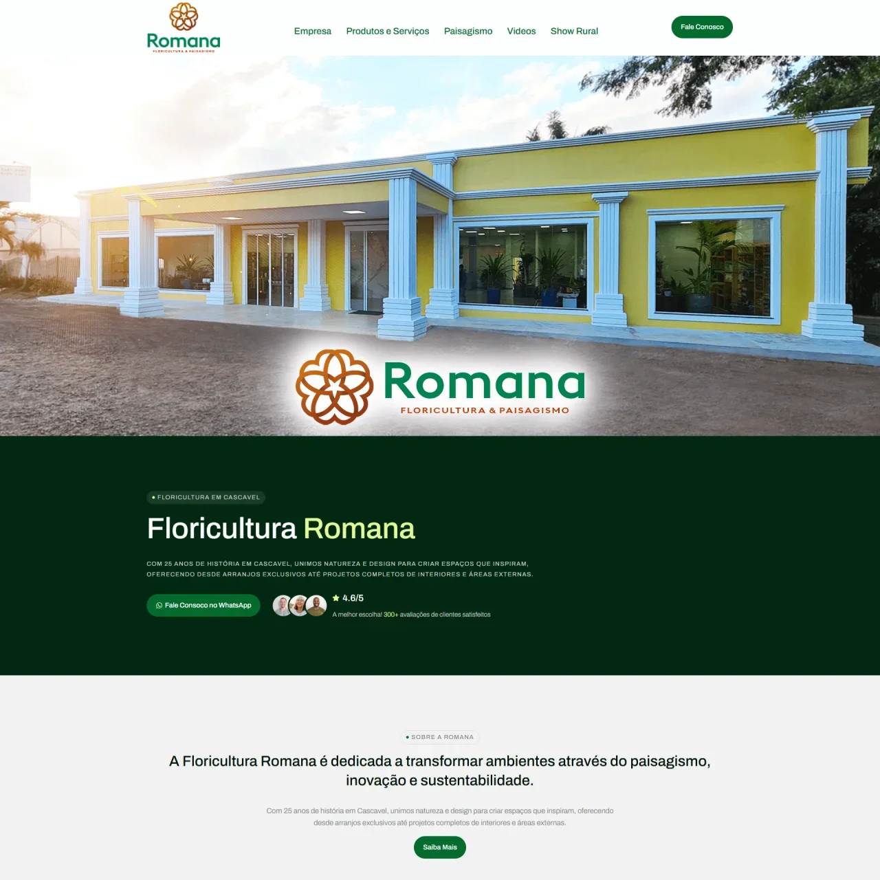 Floricultura Romana