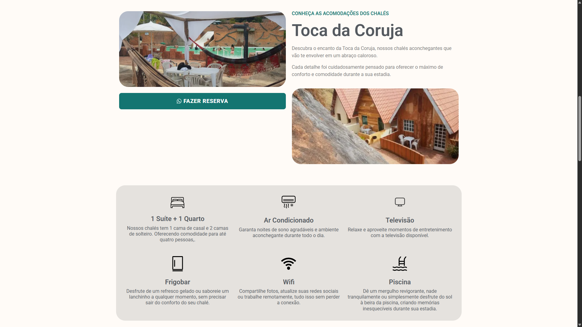 Foto do projeto Hotel Fazenda Tirolesa Park
