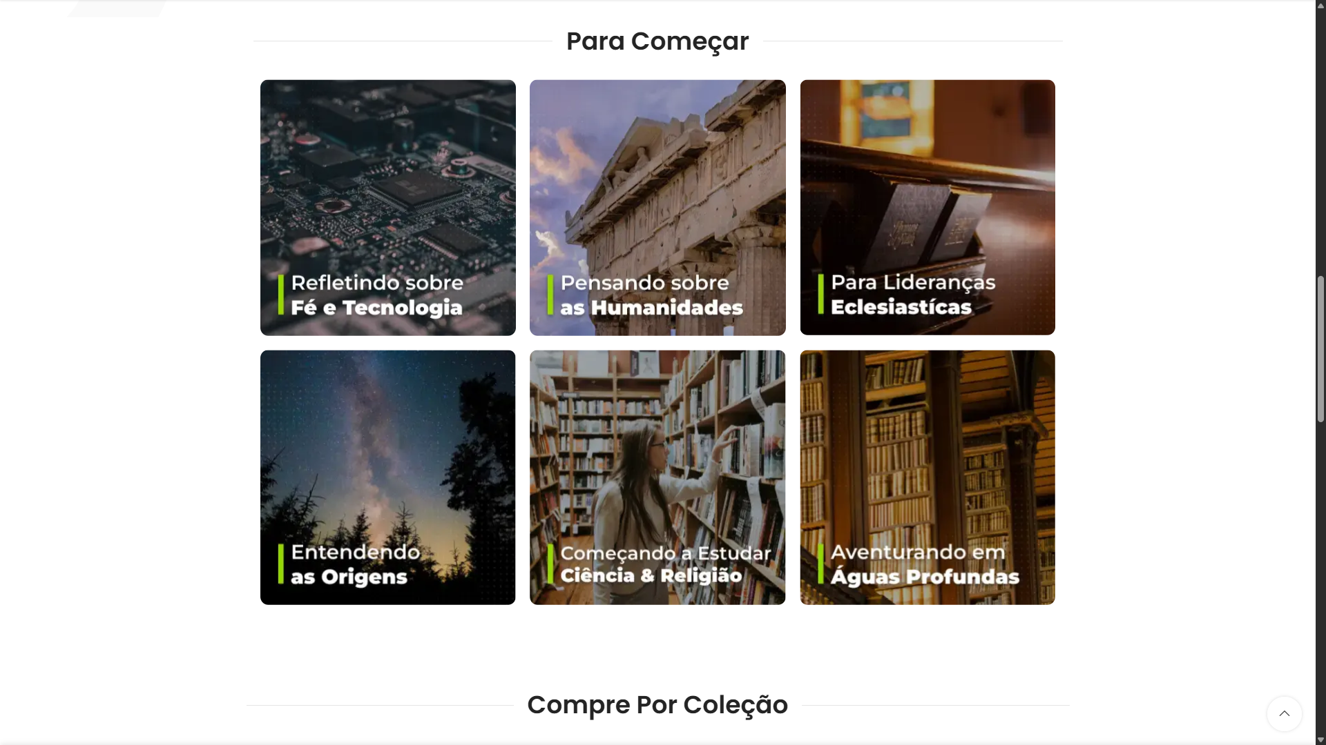 Foto do projeto Loja Virtual ABC2 - Associação Brasileira de Cristãos na Ciência