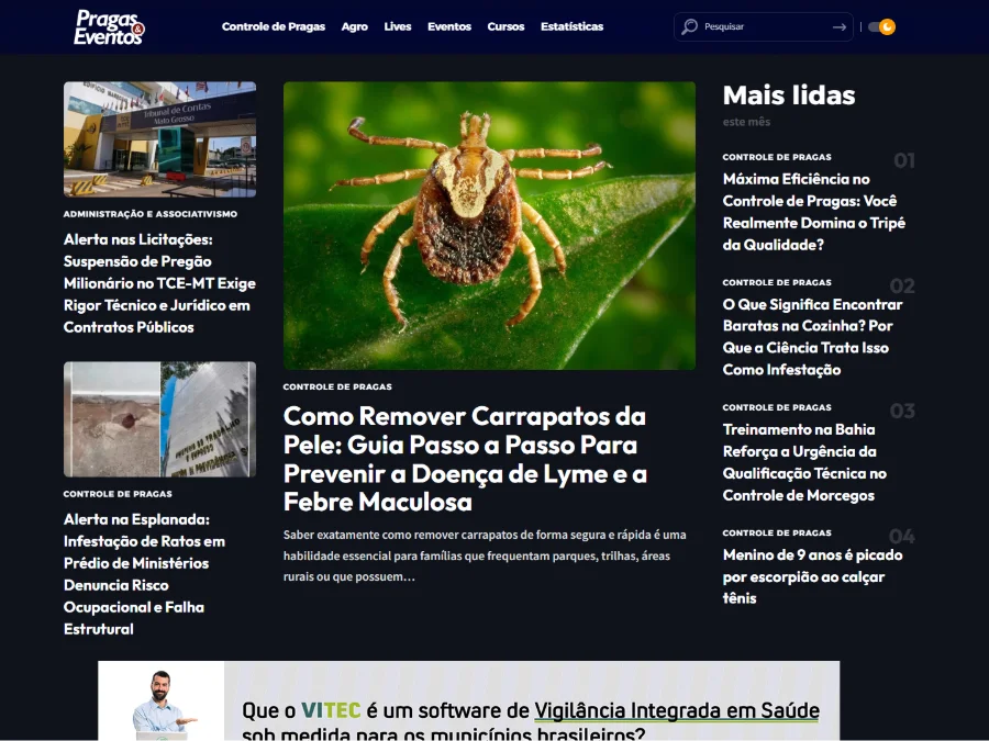 Pragas & Eventos