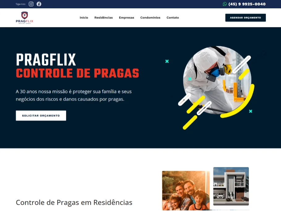 Pragflix Controle de Pragas