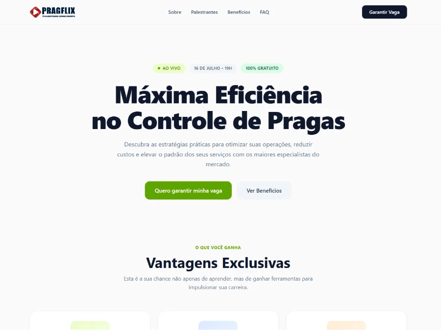 Máxima Eficiência no Controle de Pragas - Pragflix