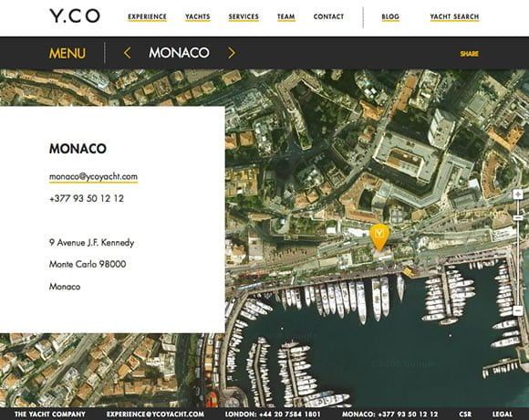 16 inspiring examples of interactive maps in web design