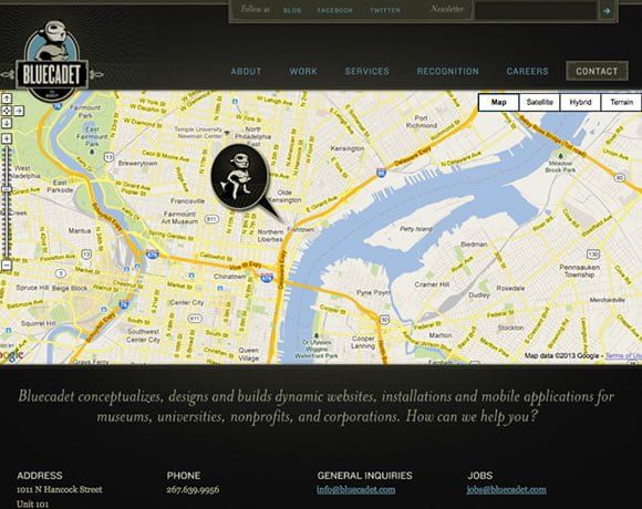 16 inspiring examples of interactive maps in web design